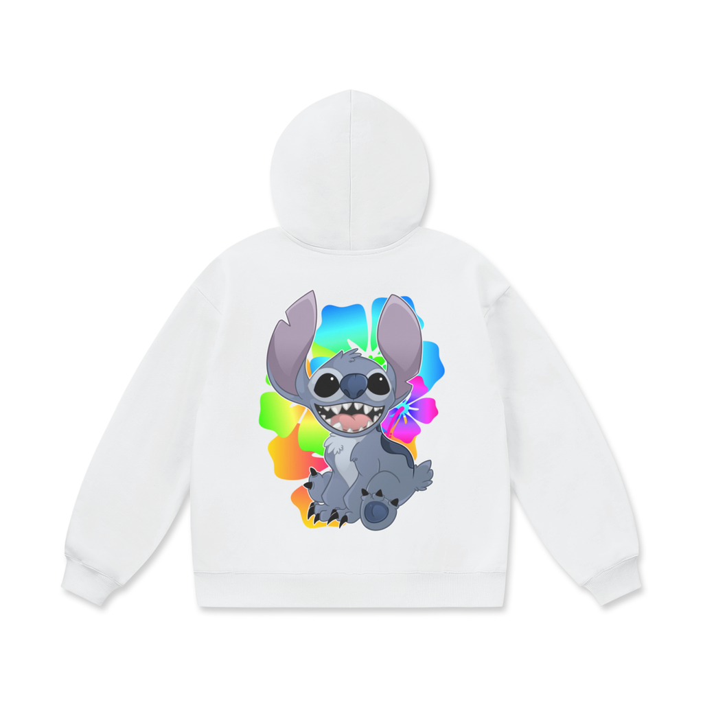 Oversize Heavyweight Fleece Hoodie - Stitch