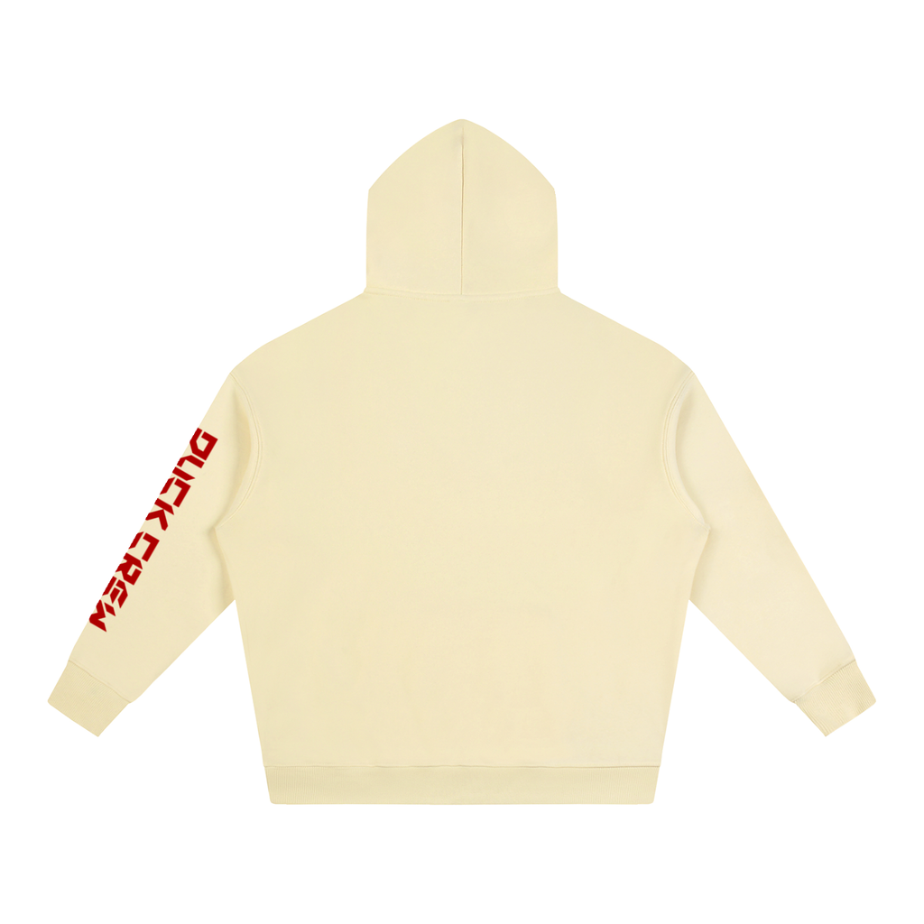 Oversized Hoodie aus Fleece
