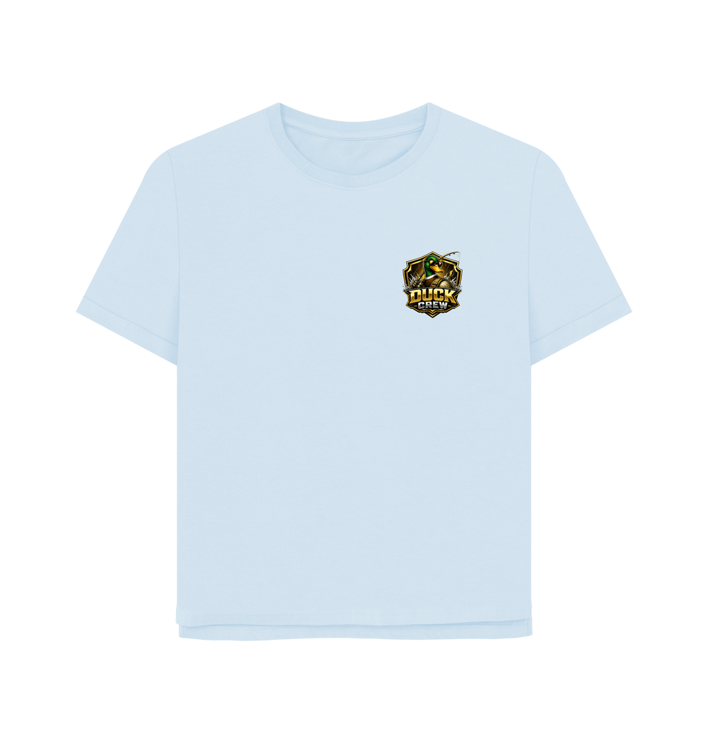 Sky Blue Printed T-shirt Front