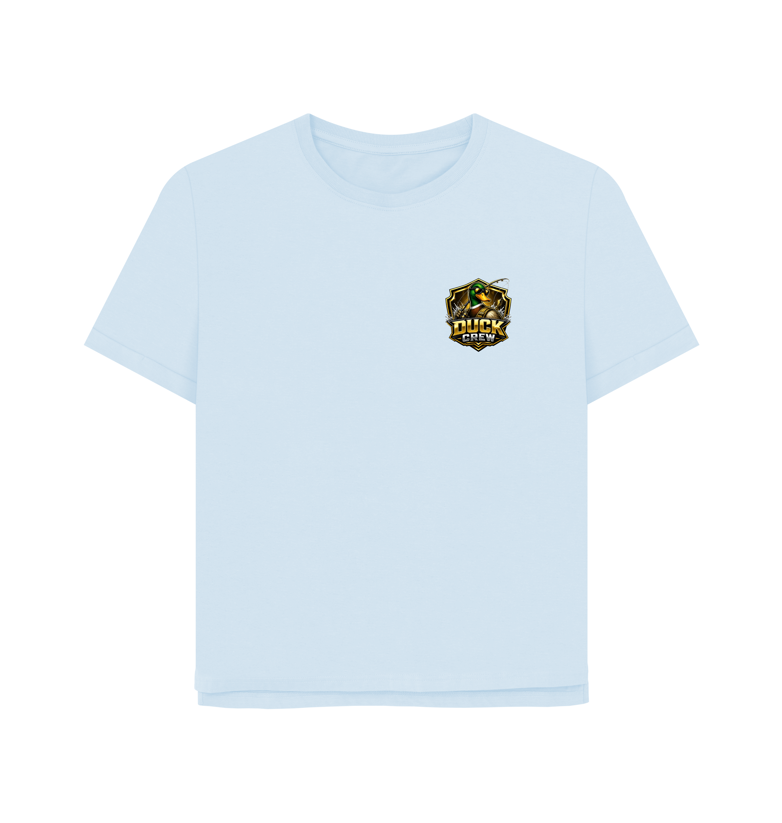 Sky Blue Printed T-shirt Front