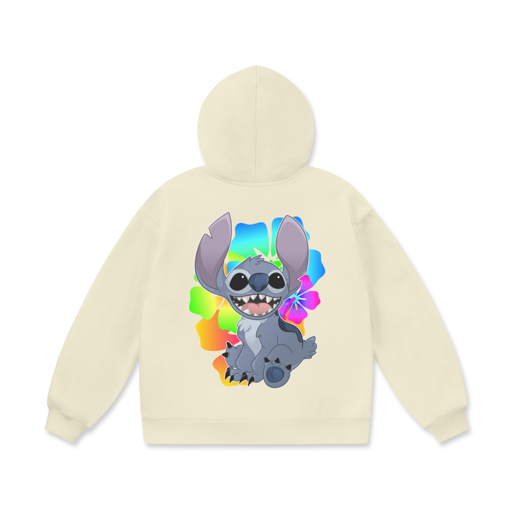 Oversize Heavyweight Fleece Hoodie - Stitch