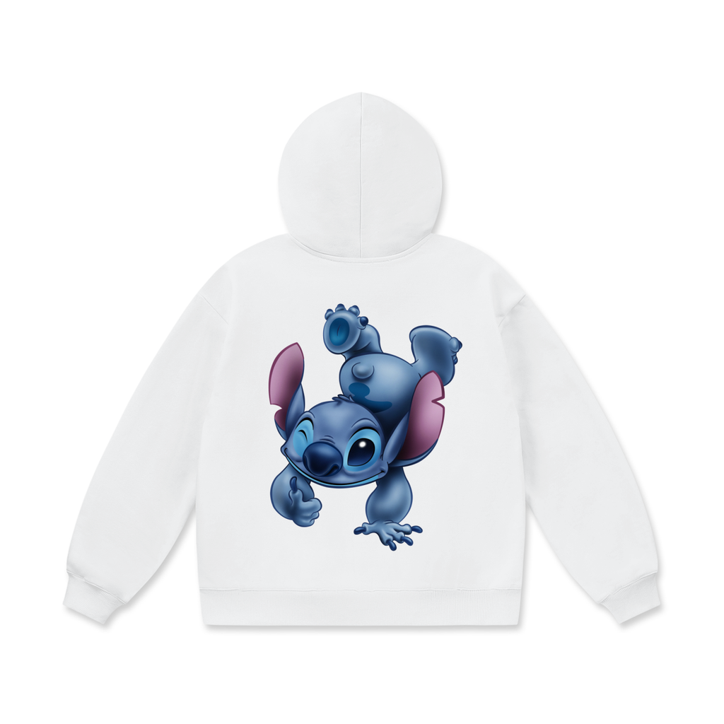 Oversize Heavyweight Fleece Hoodie - Stitch