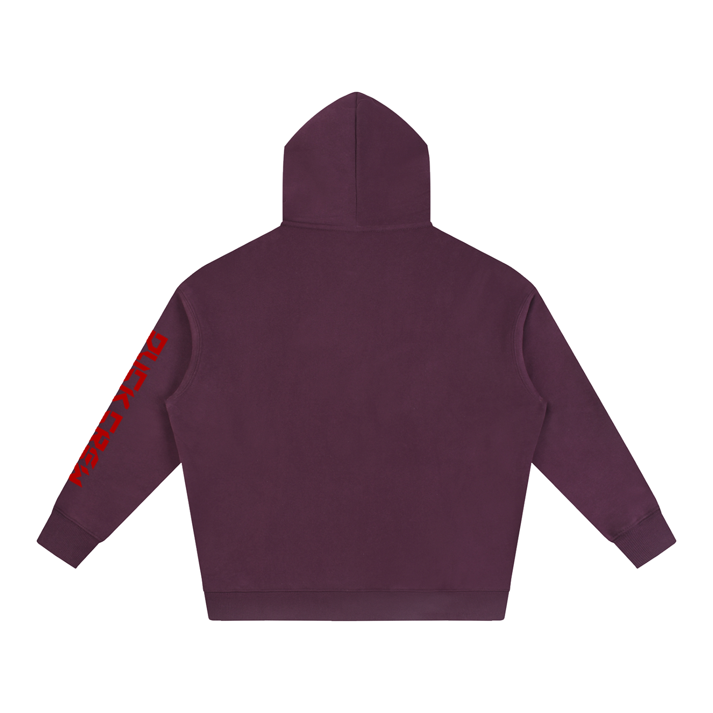 Oversized Hoodie aus Fleece