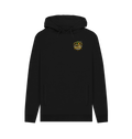 Black Printed Hoody Front