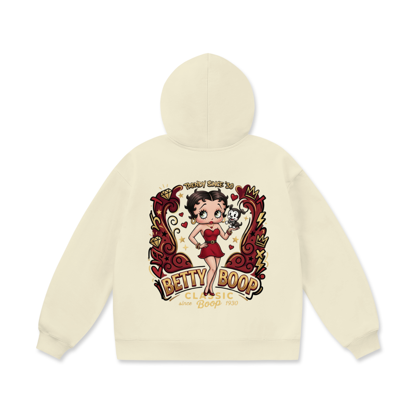 Oversize Heavyweight Fleece Hoodie