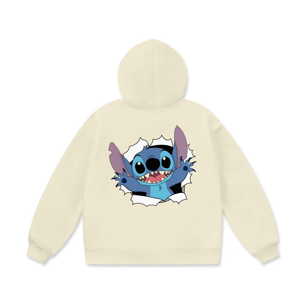 Oversize Heavyweight Fleece Hoodie - Stich