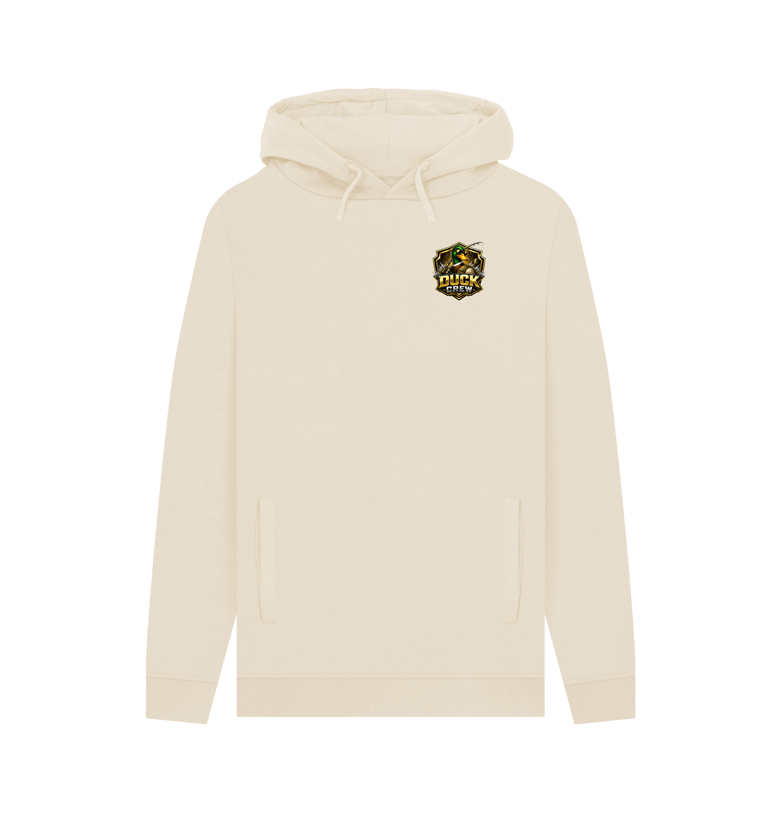 Oat Printed Hoody Front