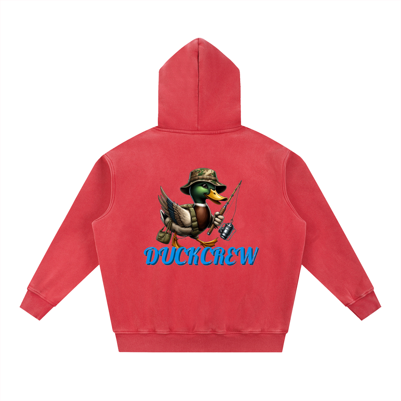 Snow Wash Fleece Oversize Hoodie
