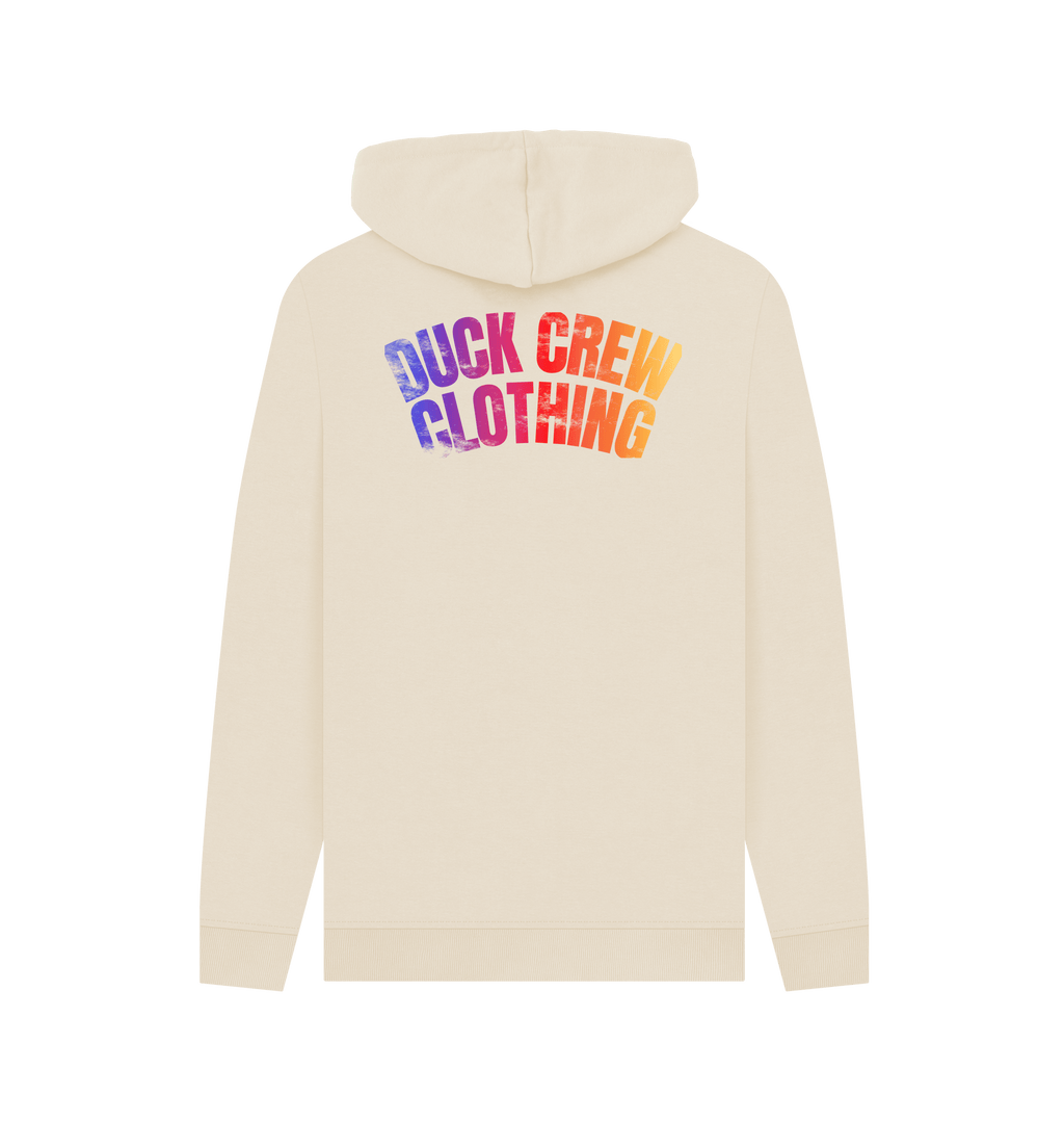 Oat Printed Hoody Back