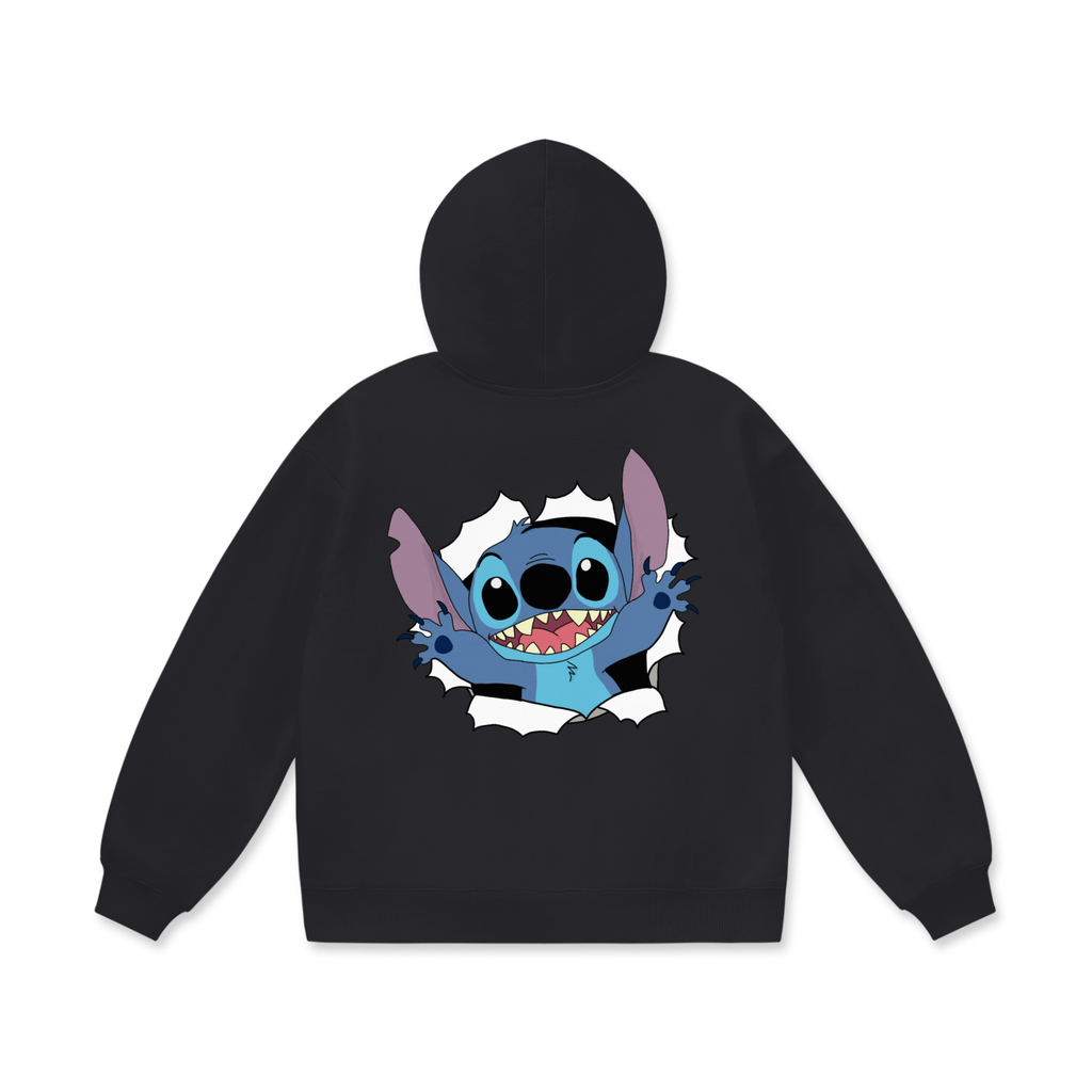 Oversize Heavyweight Fleece Hoodie - Stich