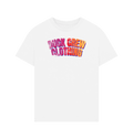 White Printed T-shirt Front