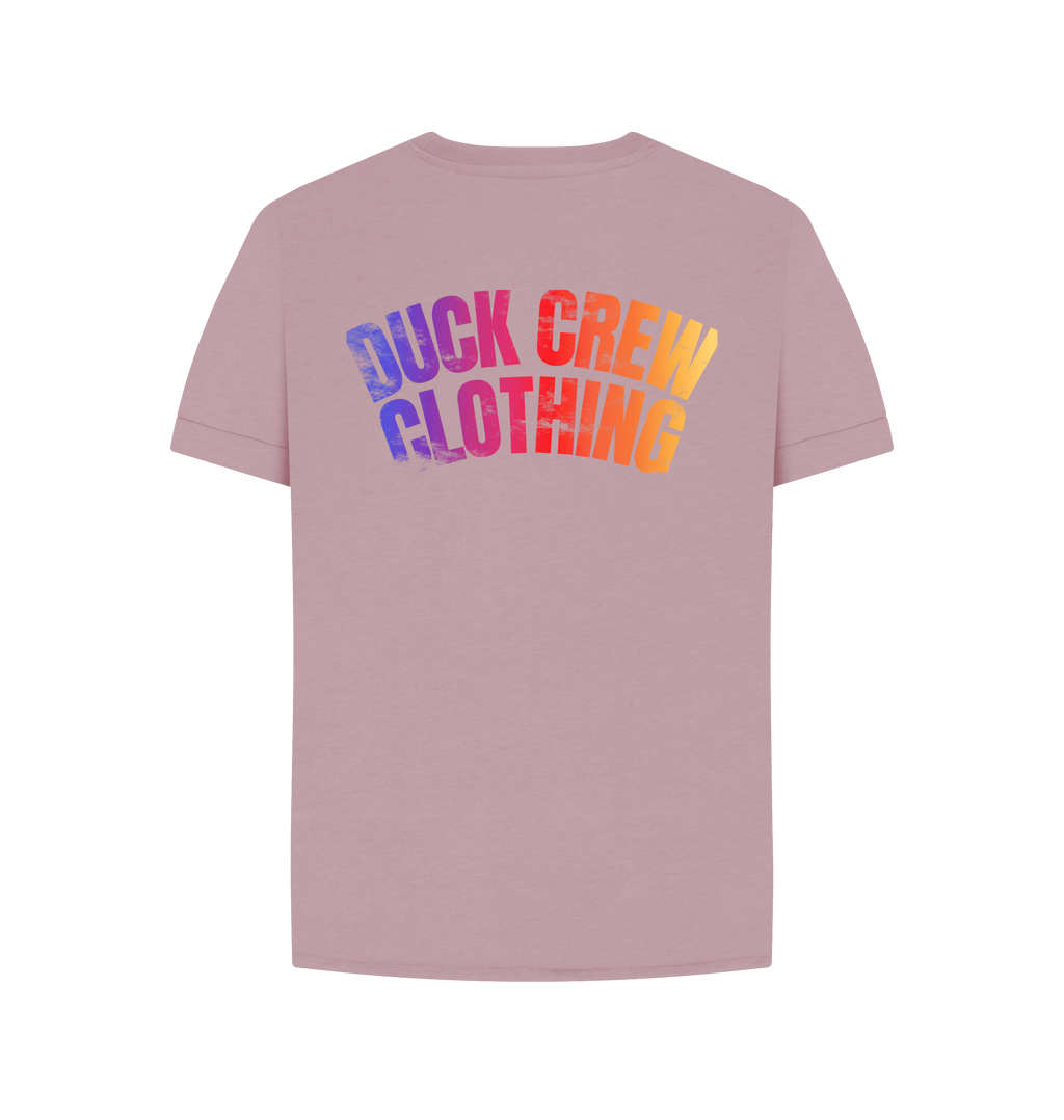 Mauve Printed T-shirt Back