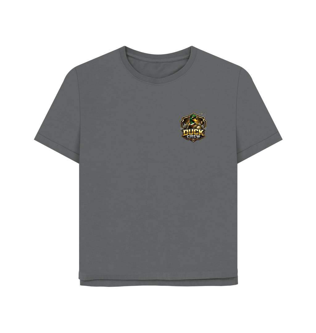 Slate Grey Printed T-shirt Front