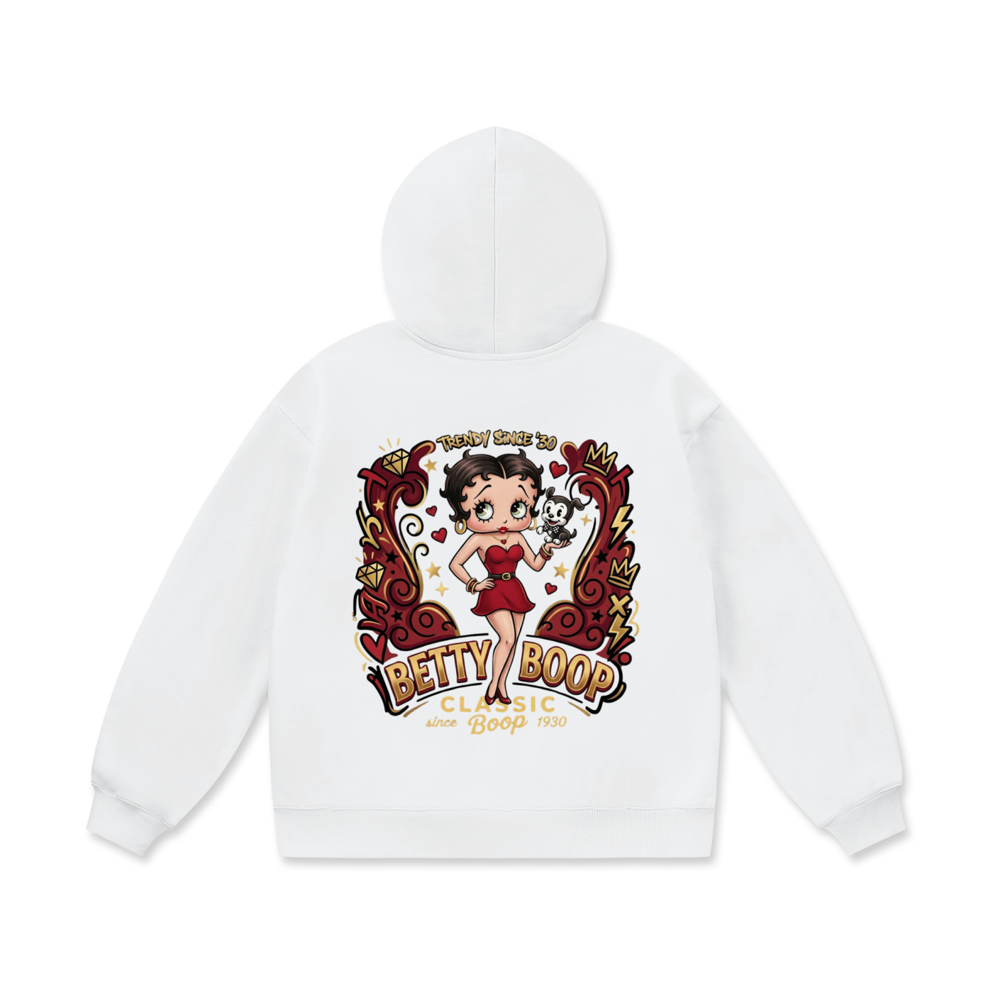 Oversize Heavyweight Fleece Hoodie