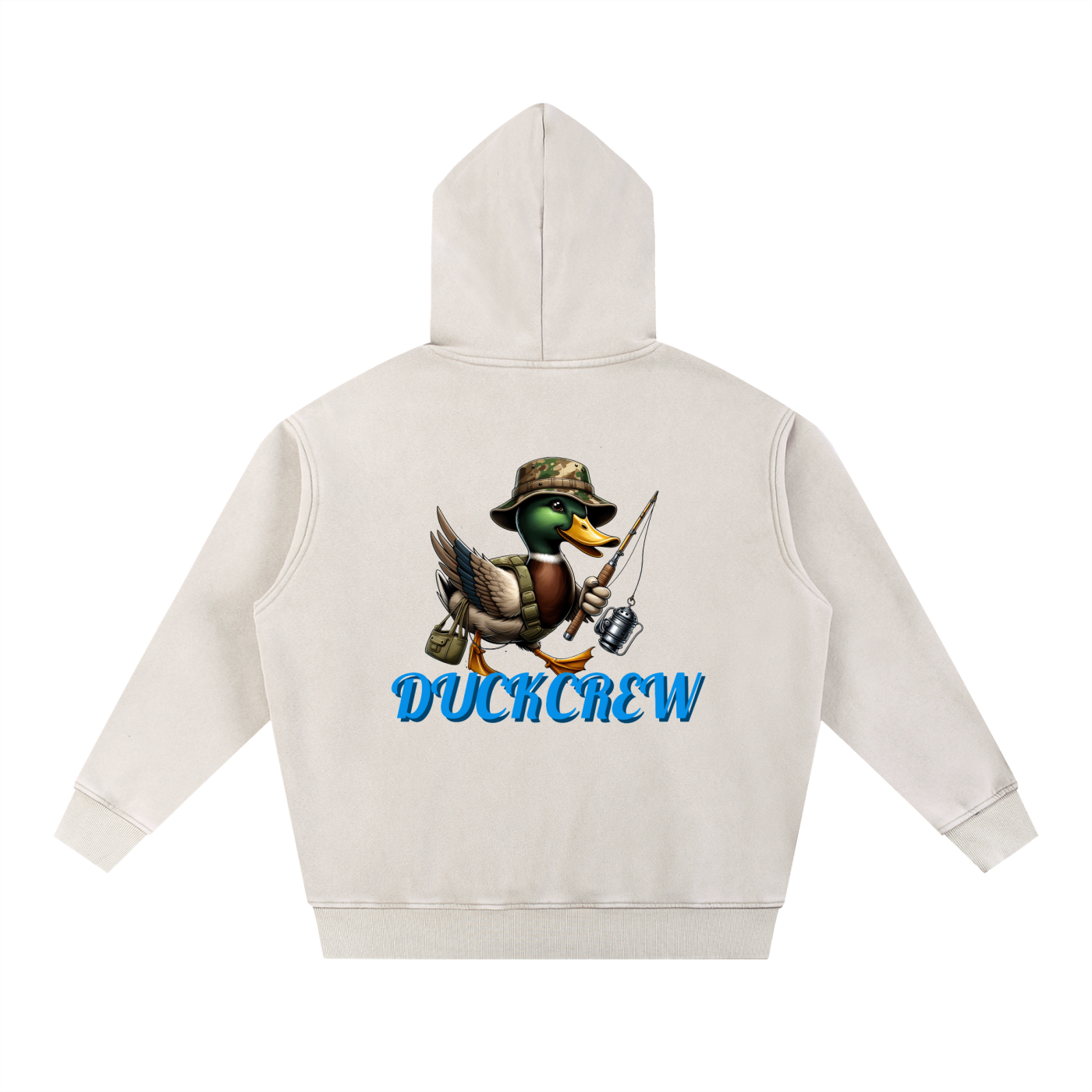 Snow Wash Fleece Oversize Hoodie