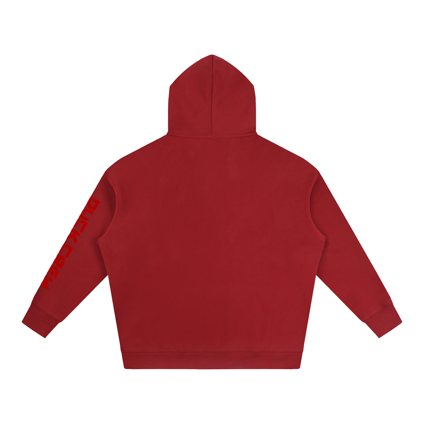 Oversized Hoodie aus Fleece