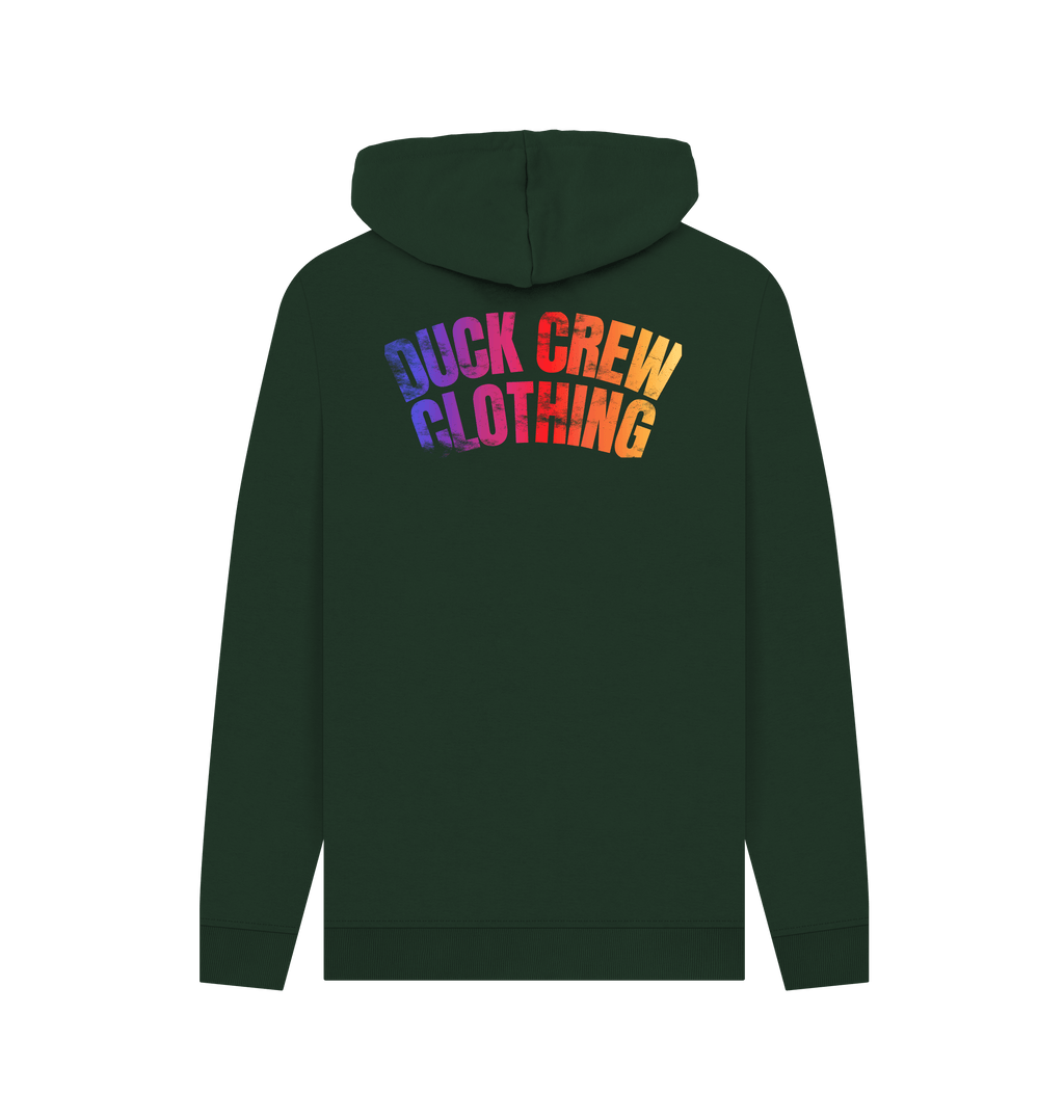 Evergreen Printed Hoody Back