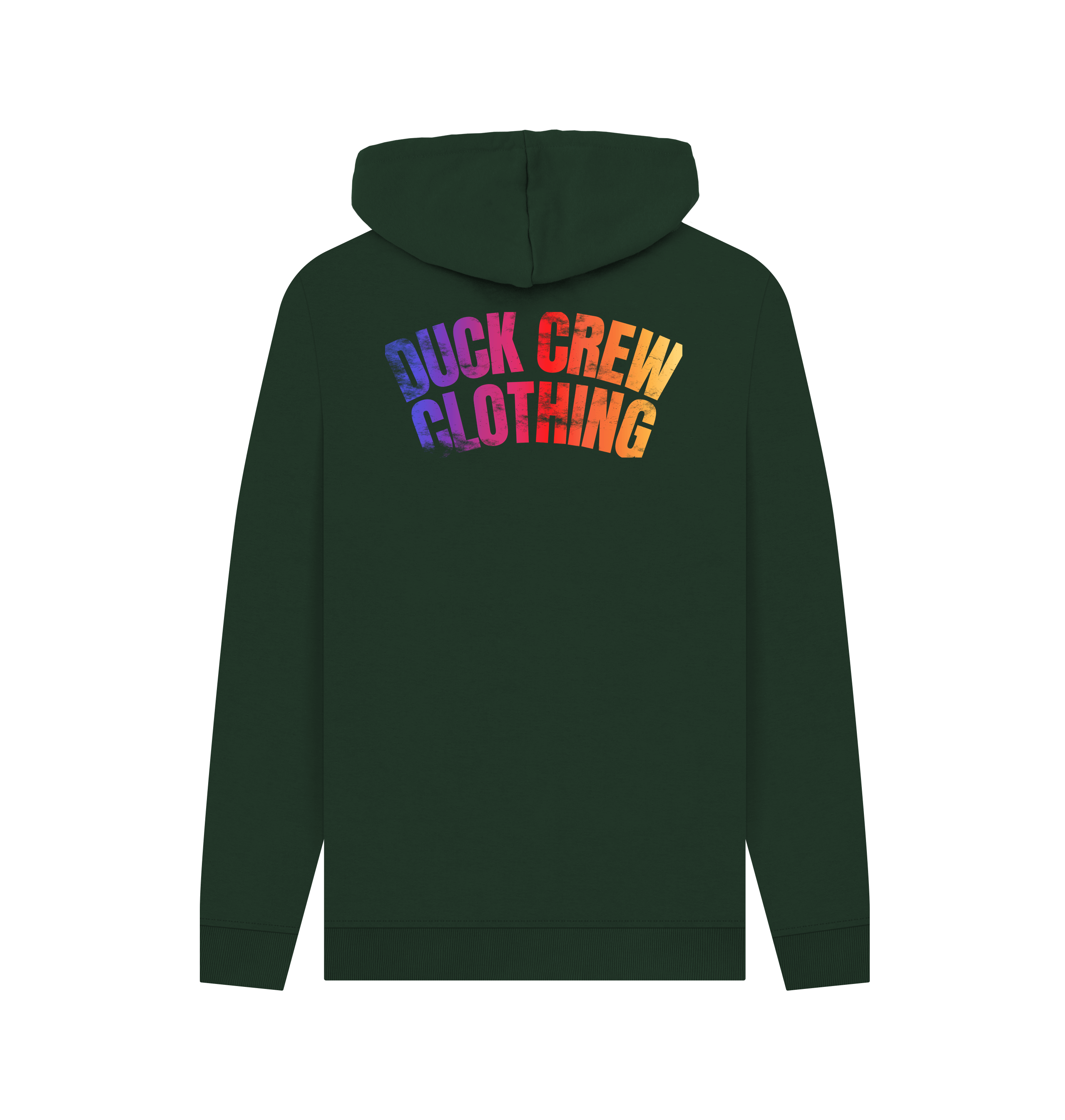Evergreen Printed Hoody Back