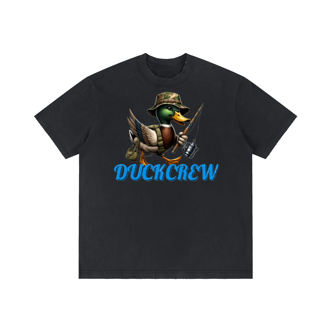 Unisex Vintage Wash Distressed T-Shirt