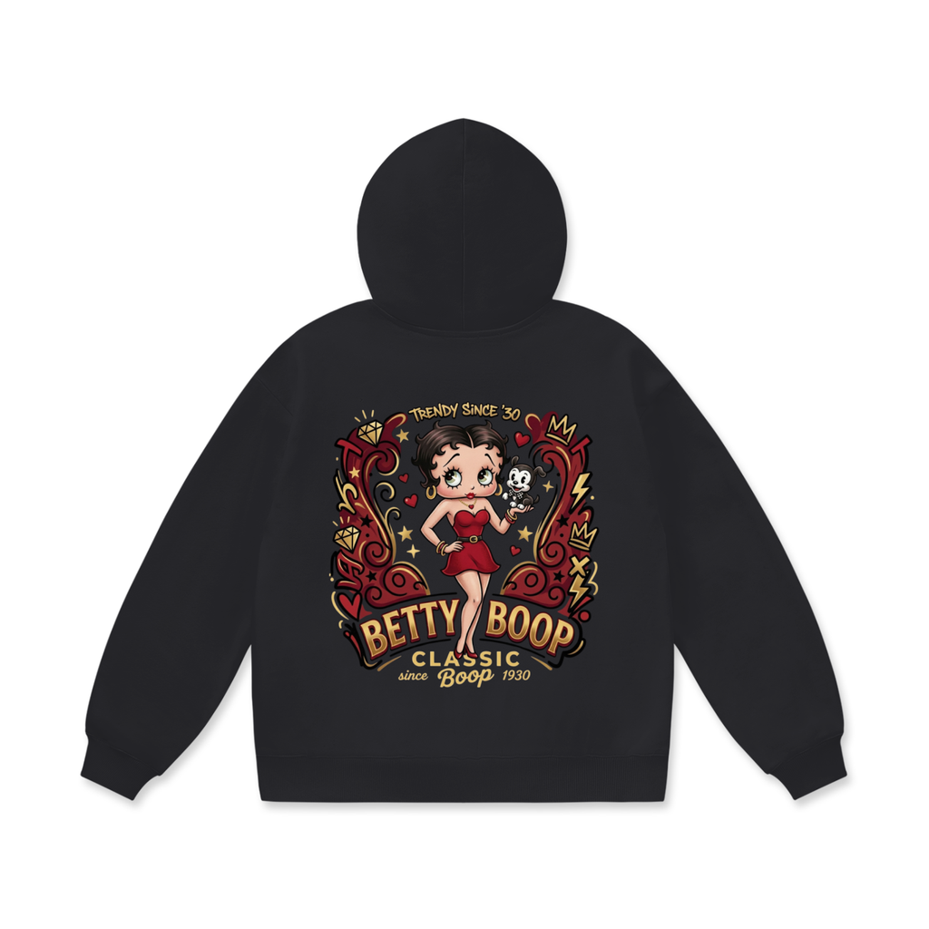 Oversize Heavyweight Fleece Hoodie