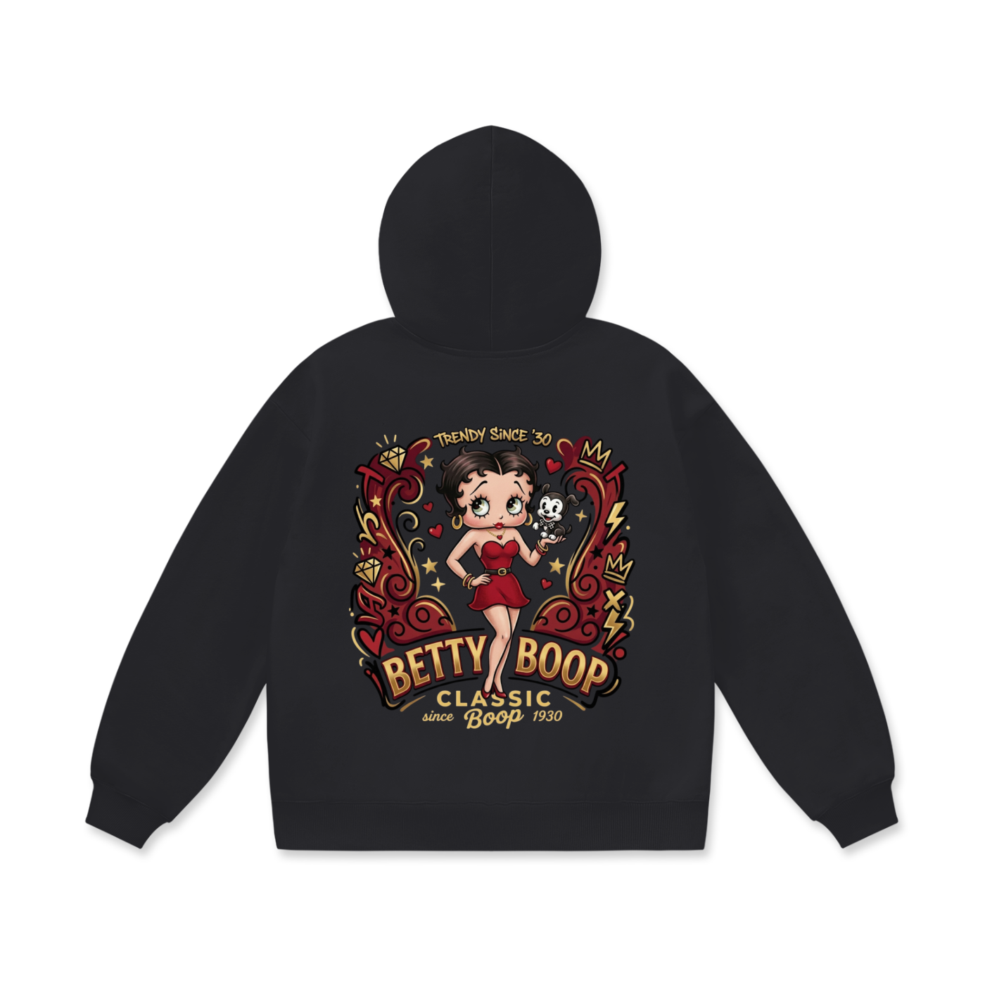Oversize Heavyweight Fleece Hoodie