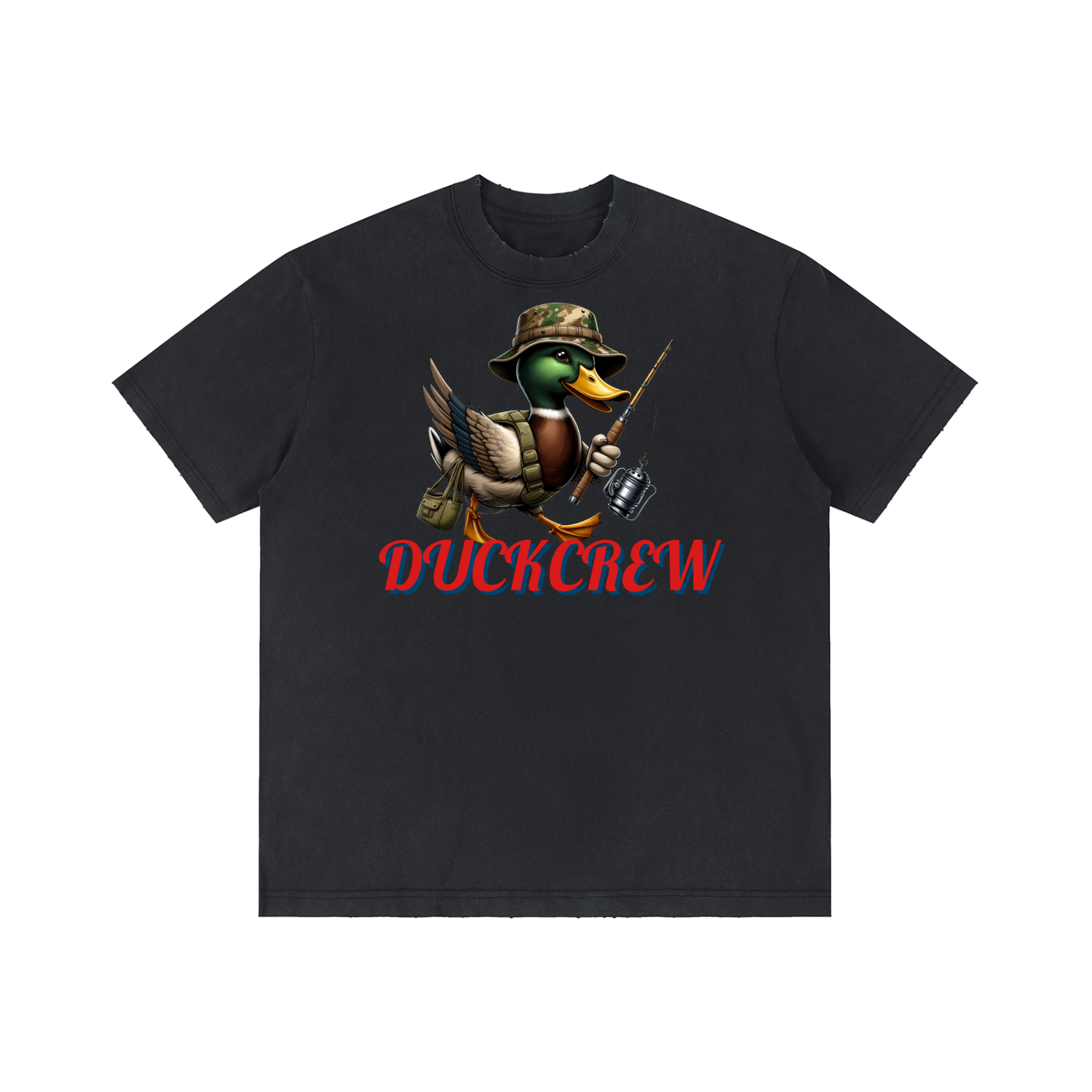 Unisex Vintage Wash Distressed T-Shirt