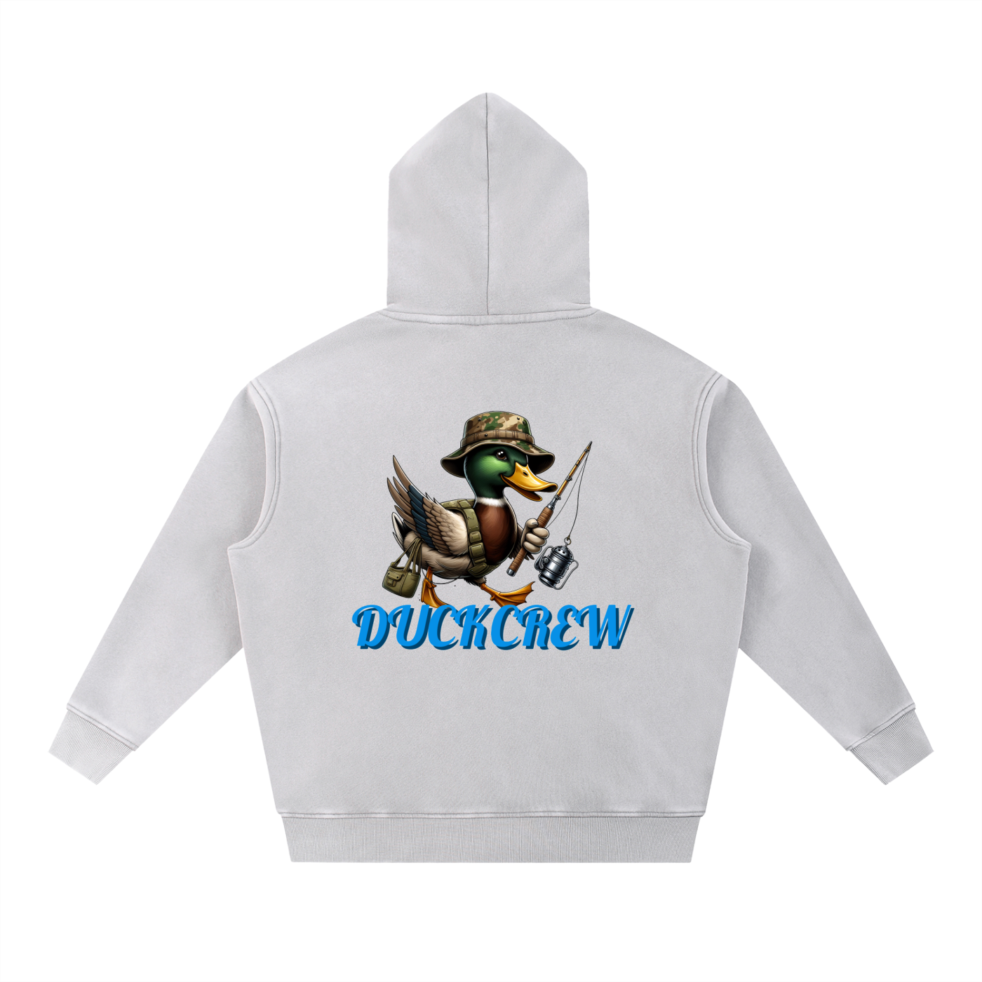 Snow Wash Fleece Oversize Hoodie