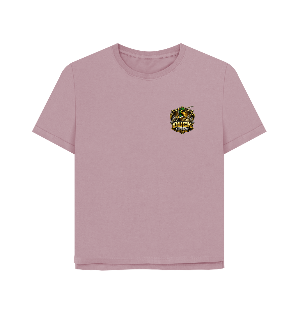 Mauve Printed T-shirt Front
