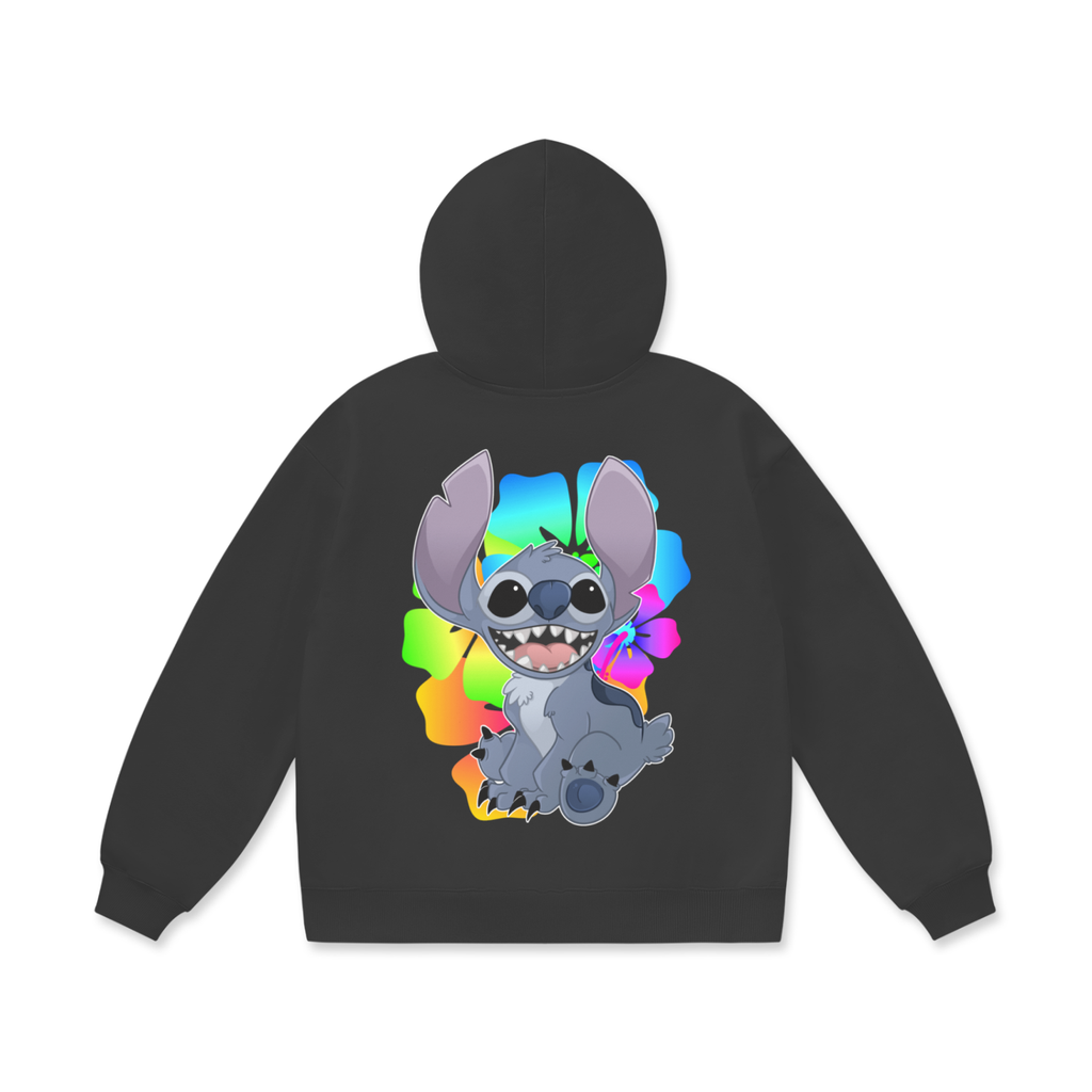Oversize Heavyweight Fleece Hoodie - Stitch