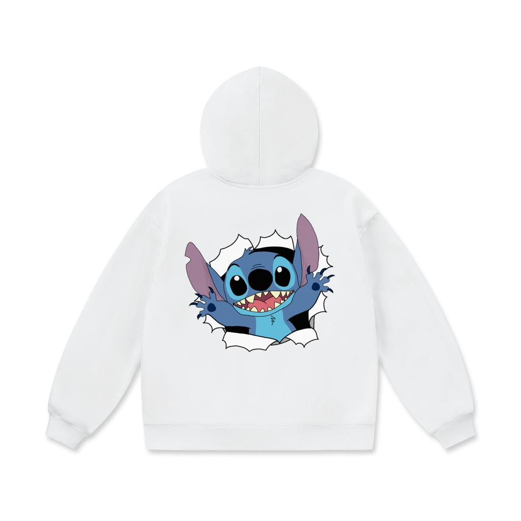 Oversize Heavyweight Fleece Hoodie - Stich