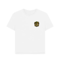 White Printed T-shirt Front